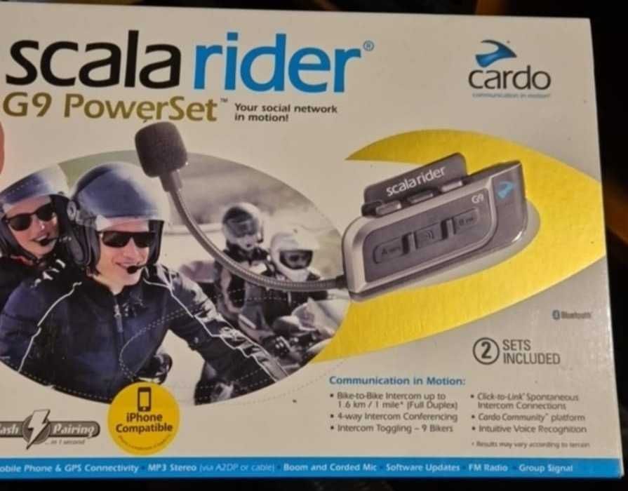 Słuchawki scala cardo g9