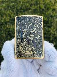 Запальничка Zippo Dragon Brave Troops бензинова нова в коробці