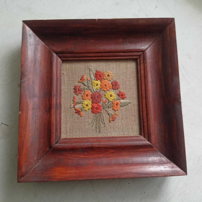 OBRAZ Haft w ramce 26x26
