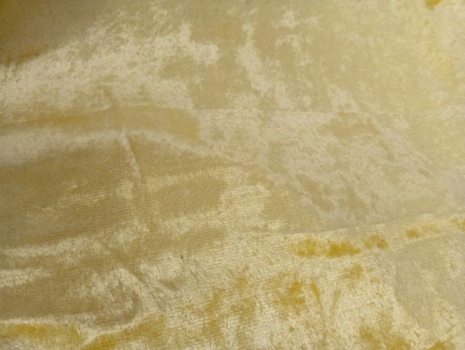 Плюш жёлтый советских времен