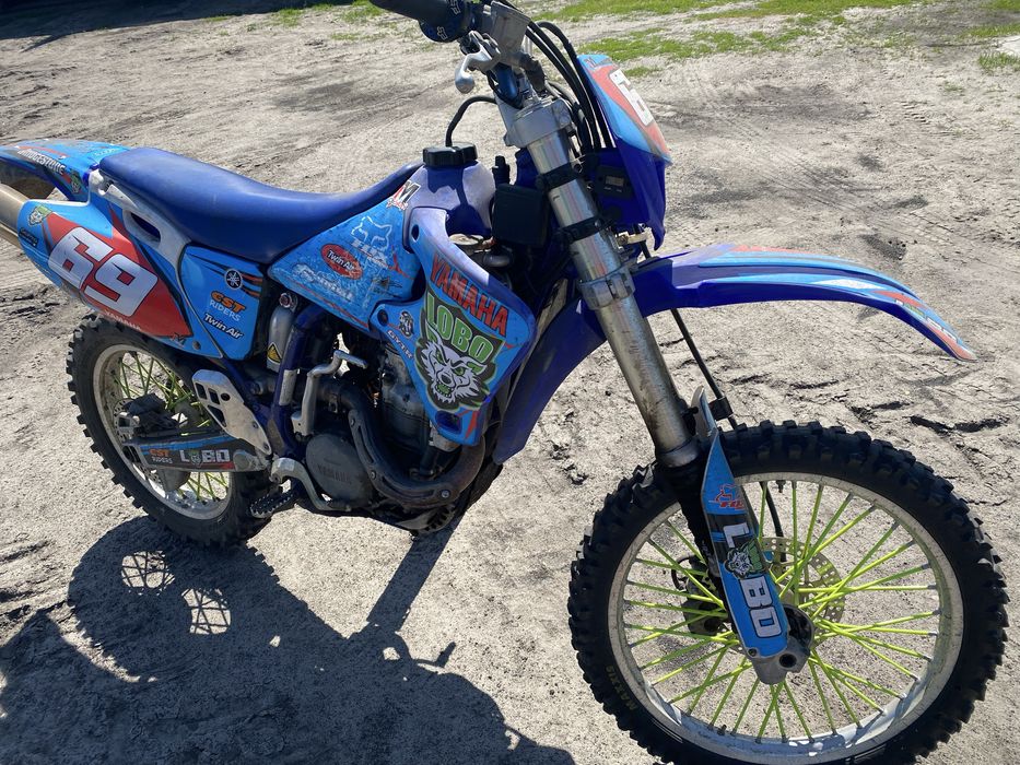 Cross yamaha yzf 400/450