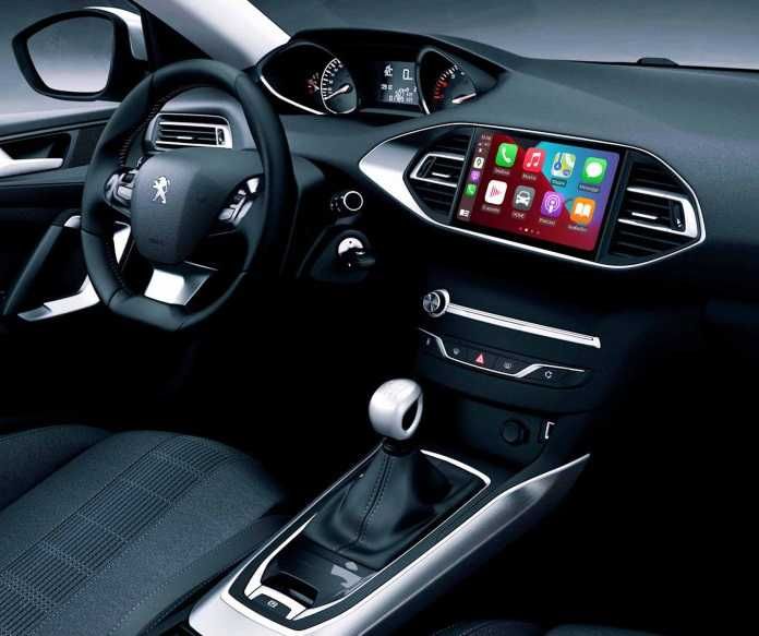 ZESTAW P&P - ORI Radio RCC Peugeot 308 t9 = Carplay + Android Auto