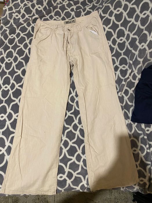 Штаны мужские натуральный лен