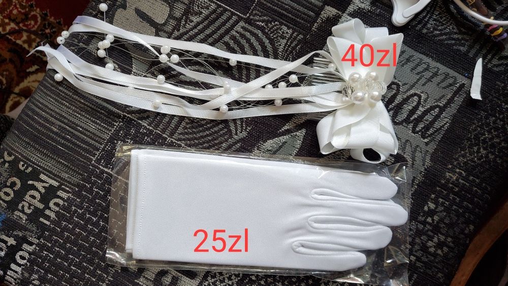 Alby i dodatki dla dziewczynki ceny na zdjęciach