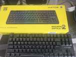 Клавиатура проводная Hator Rockfall 2 optica black tkl black