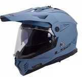 Nowy!!! KASK LS2 MX702 PIONEER II Solid Matt Misty Blue