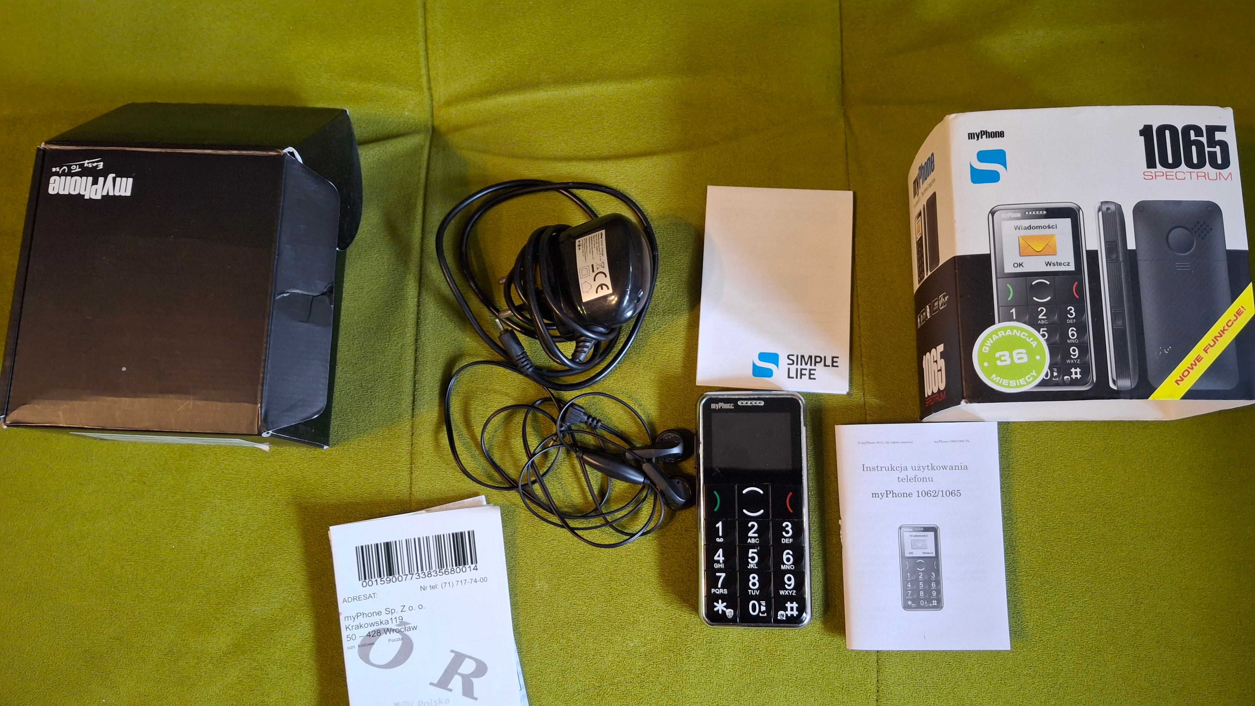 MyPhone 1065 Czarny