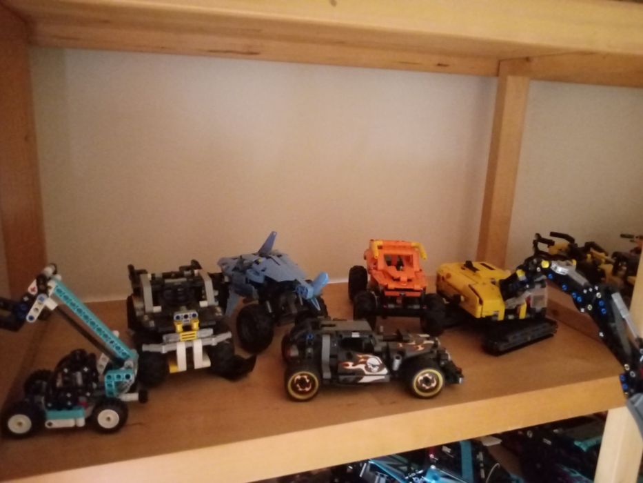 Lego Technic conjuntos Com manuais sem caixa