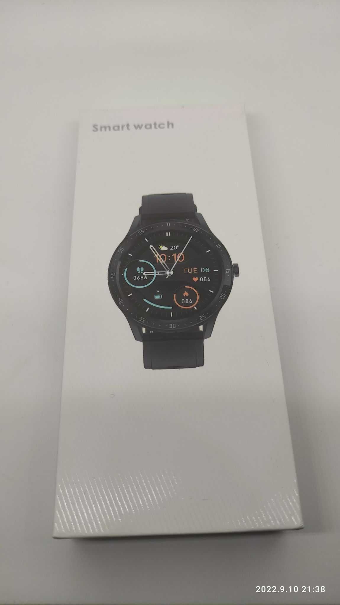 SmartWatch S32 tętno, ciśnienie, O2, kroki, powiadomienia.
