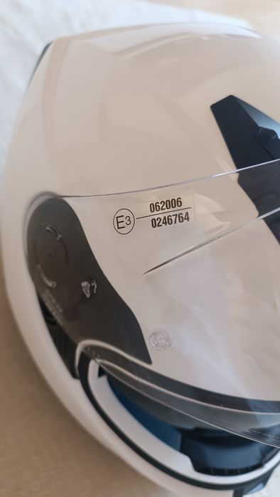 Capacete nolan n60-6 special pure white NOVO