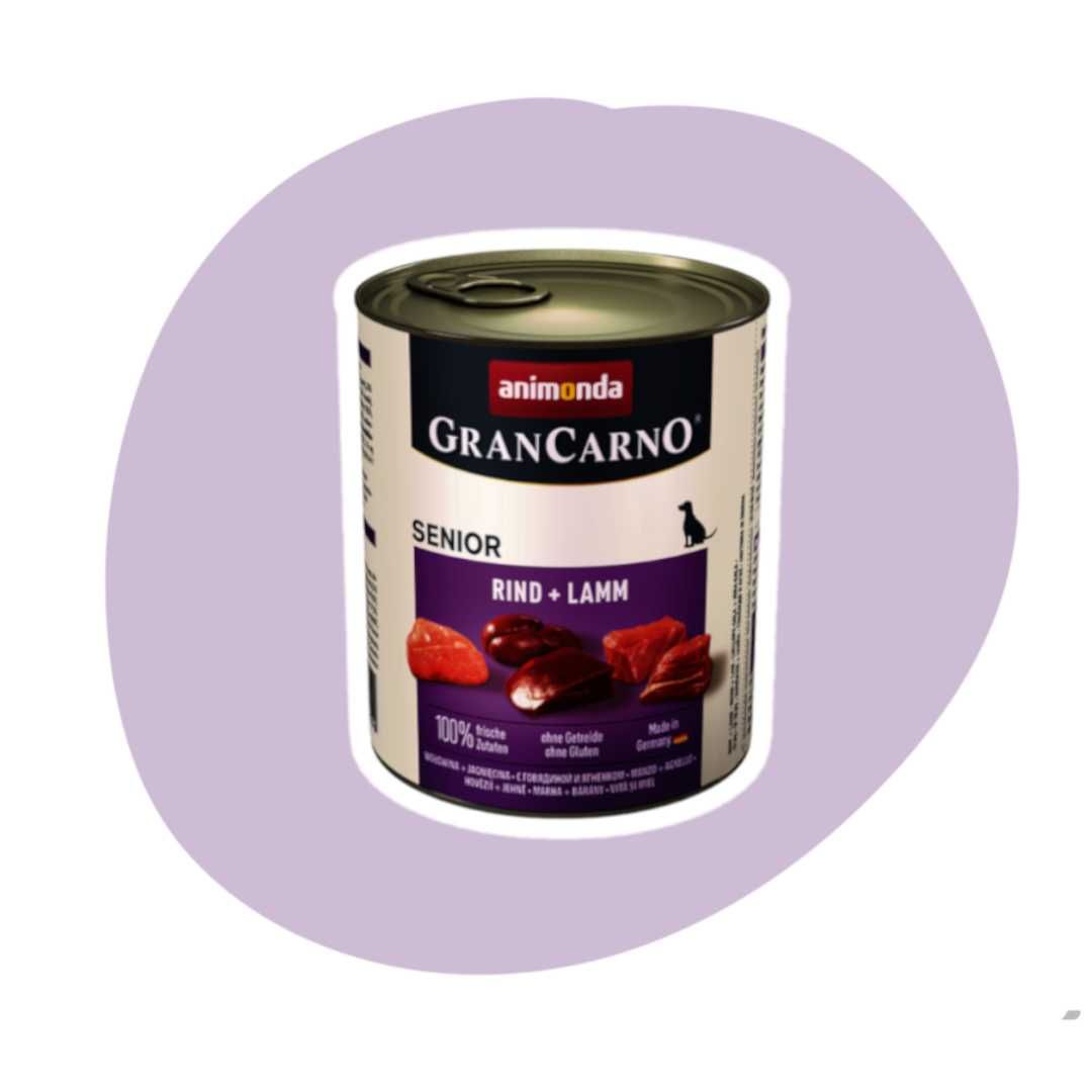 Animonda GranCarno Original Senior Wołowina Jagnięcina 6x800g