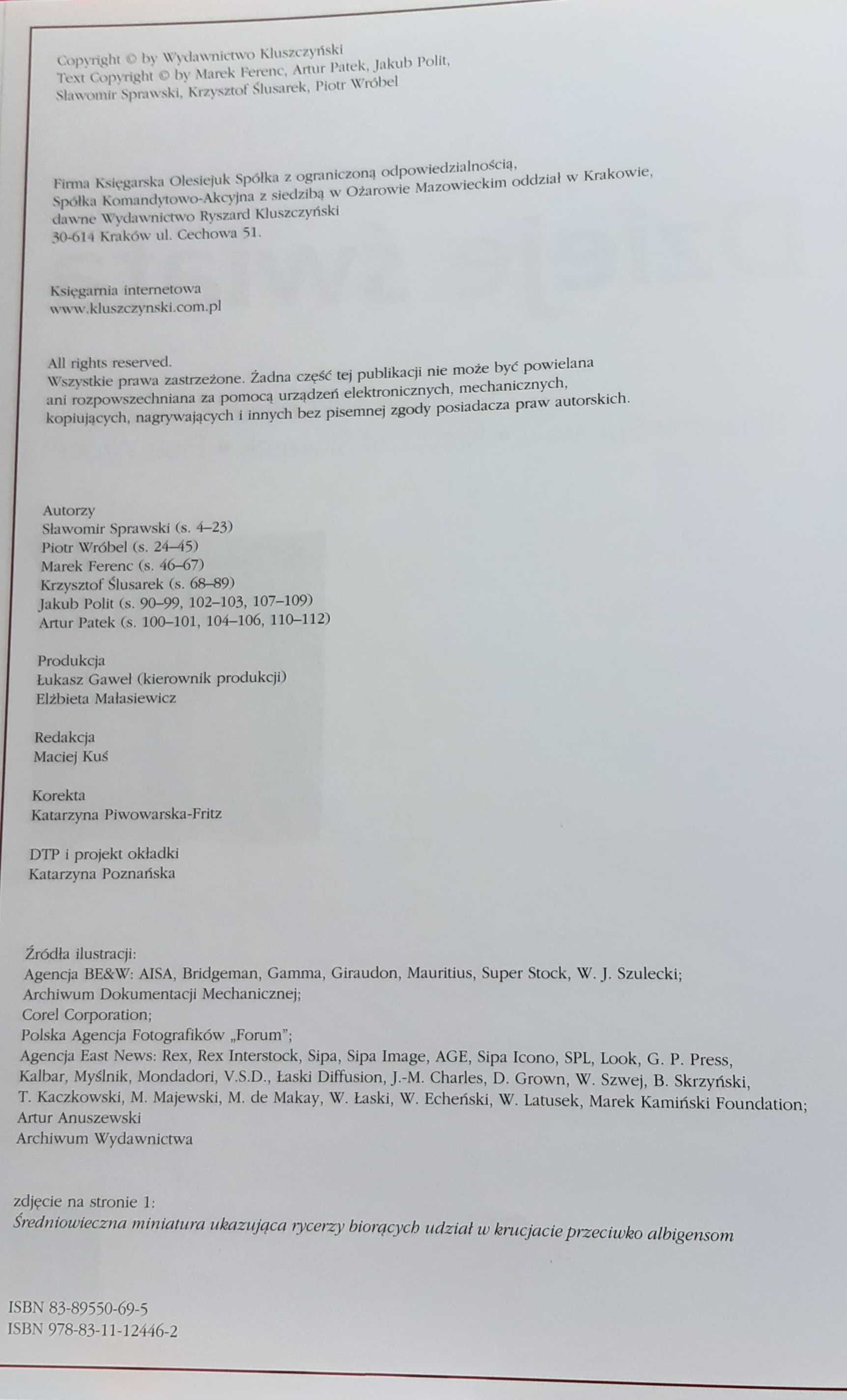 Książka  "Dzieje Świata" Ferenc, Patek