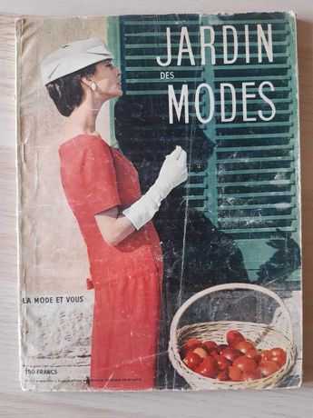 Jardin des Modes - Revista de moda de 1956, em francês