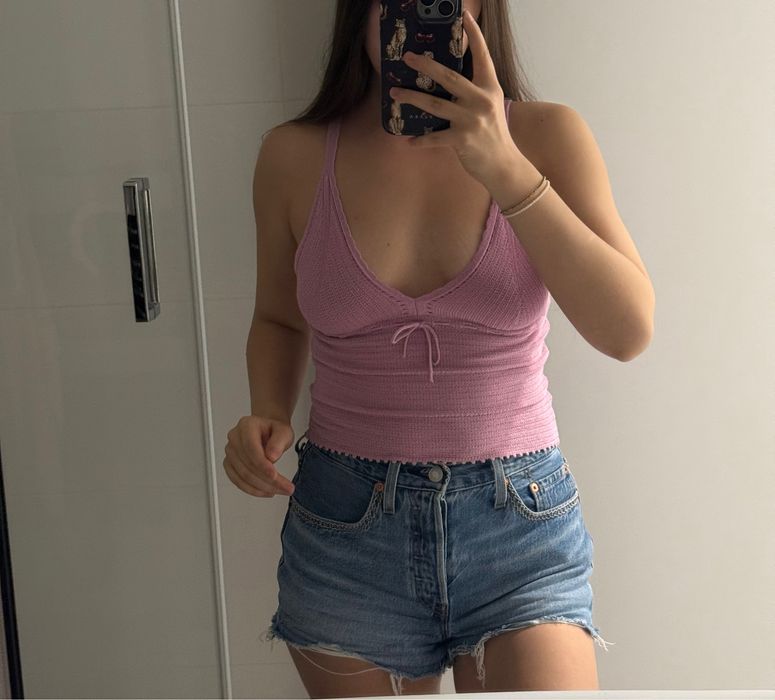 Рожевий топ zara