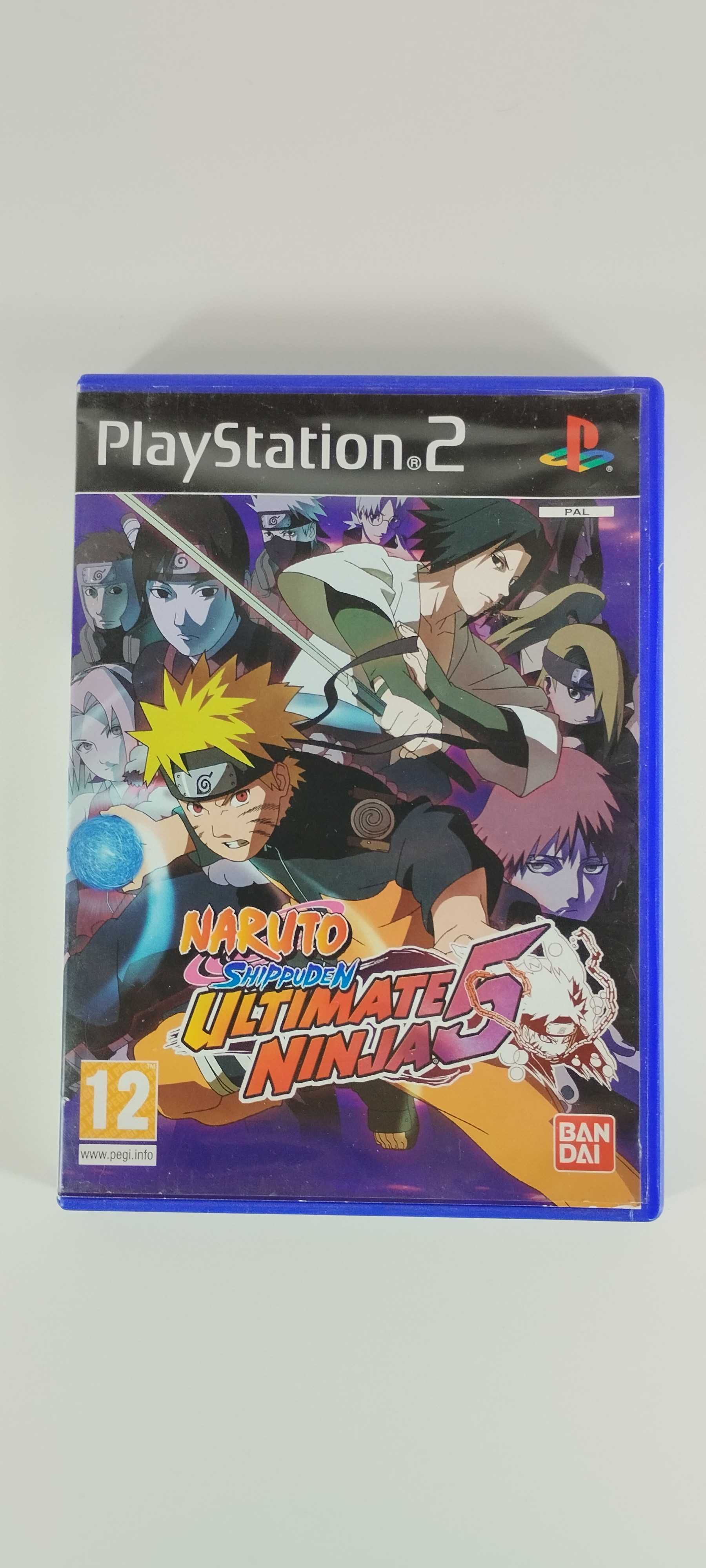 Naruto Shippuden: Ultimate Ninja 5 Playstation 2 PS2