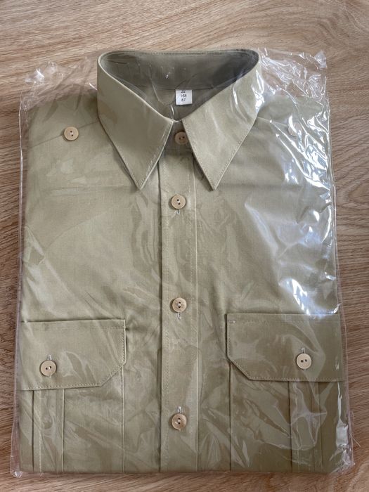 Koszulo bluza koszula oficerska długi rękaw khaki MON 32/168/87
