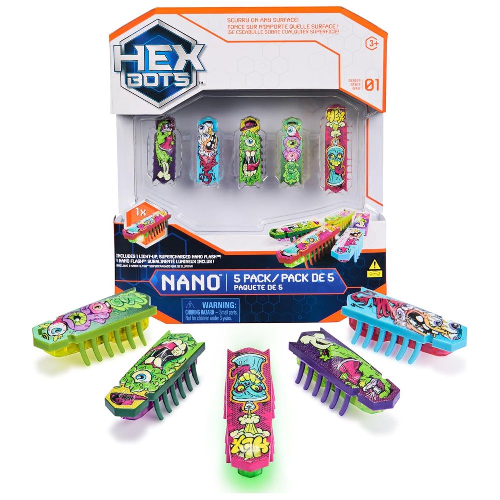 HEX BOTS Nano нано роботи жуки