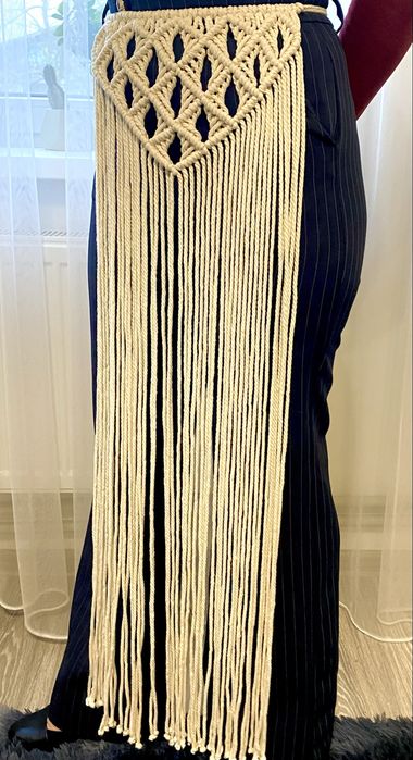 Плечова накидка (чокер,комірець),пояси макраме