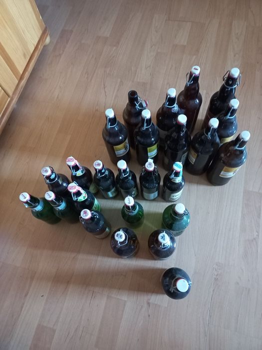 Butelki z klipsem