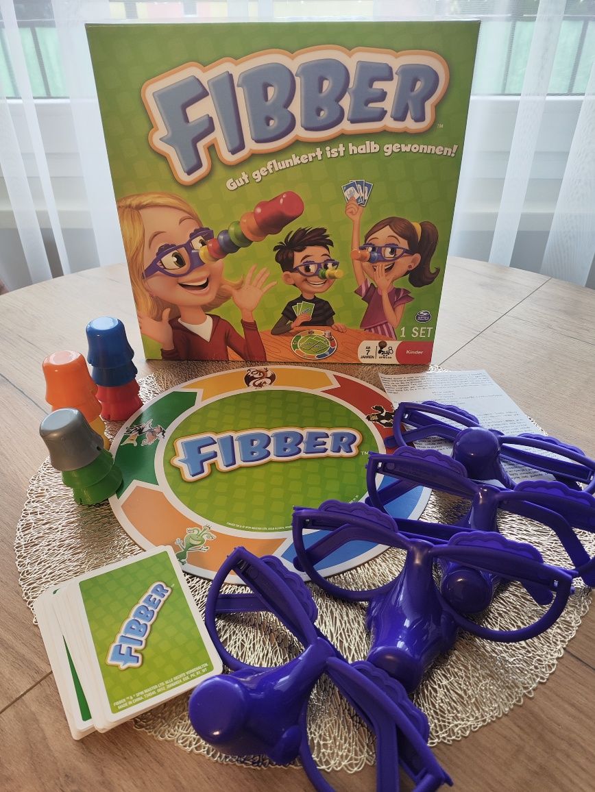 Fibber kłamczuch popularna gra towarzyska