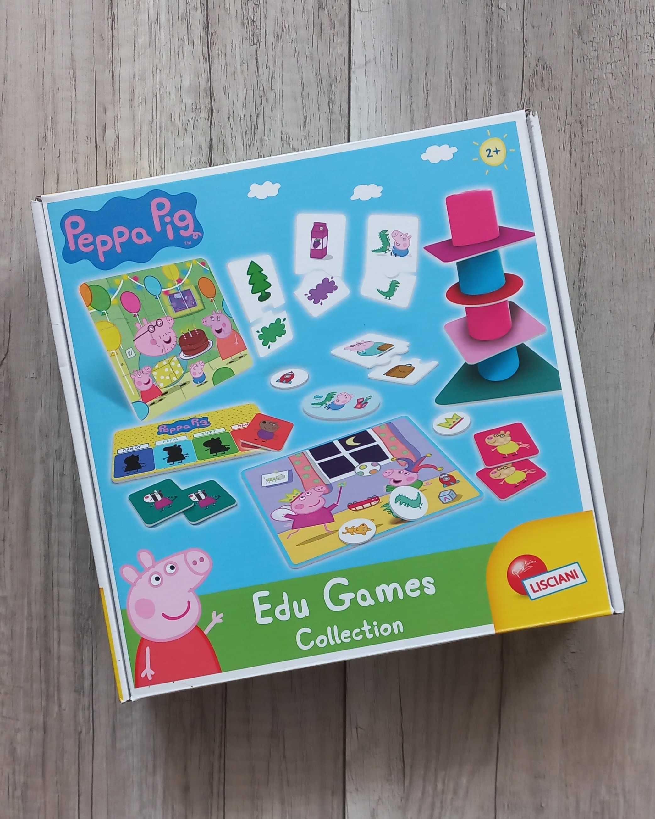 Peppa Pig - zestaw gier edukacyjnych świnka peppa