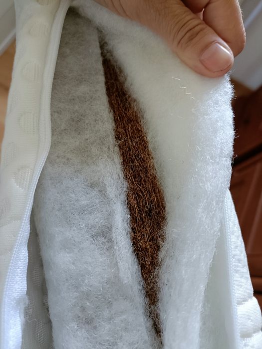 Materac do łóżeczka pianka kokos.