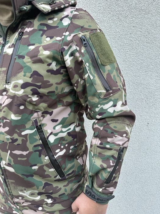 Військова форма мультикам софтшел soft shell куртка штани военная