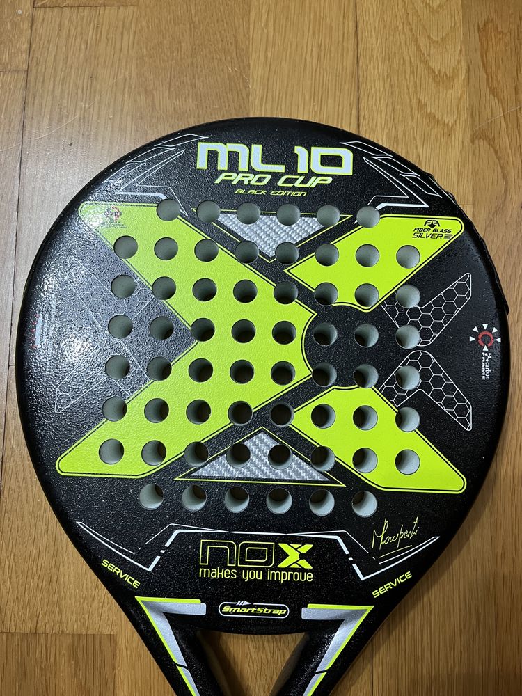 Raquete padel Nox ML10 Pro Cup Black Edition 2022 Arena ML 10