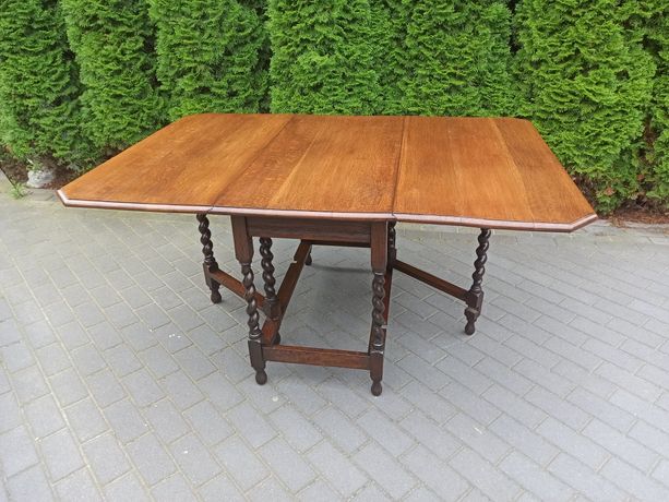 Stół składany, klapak, stary składany stolik