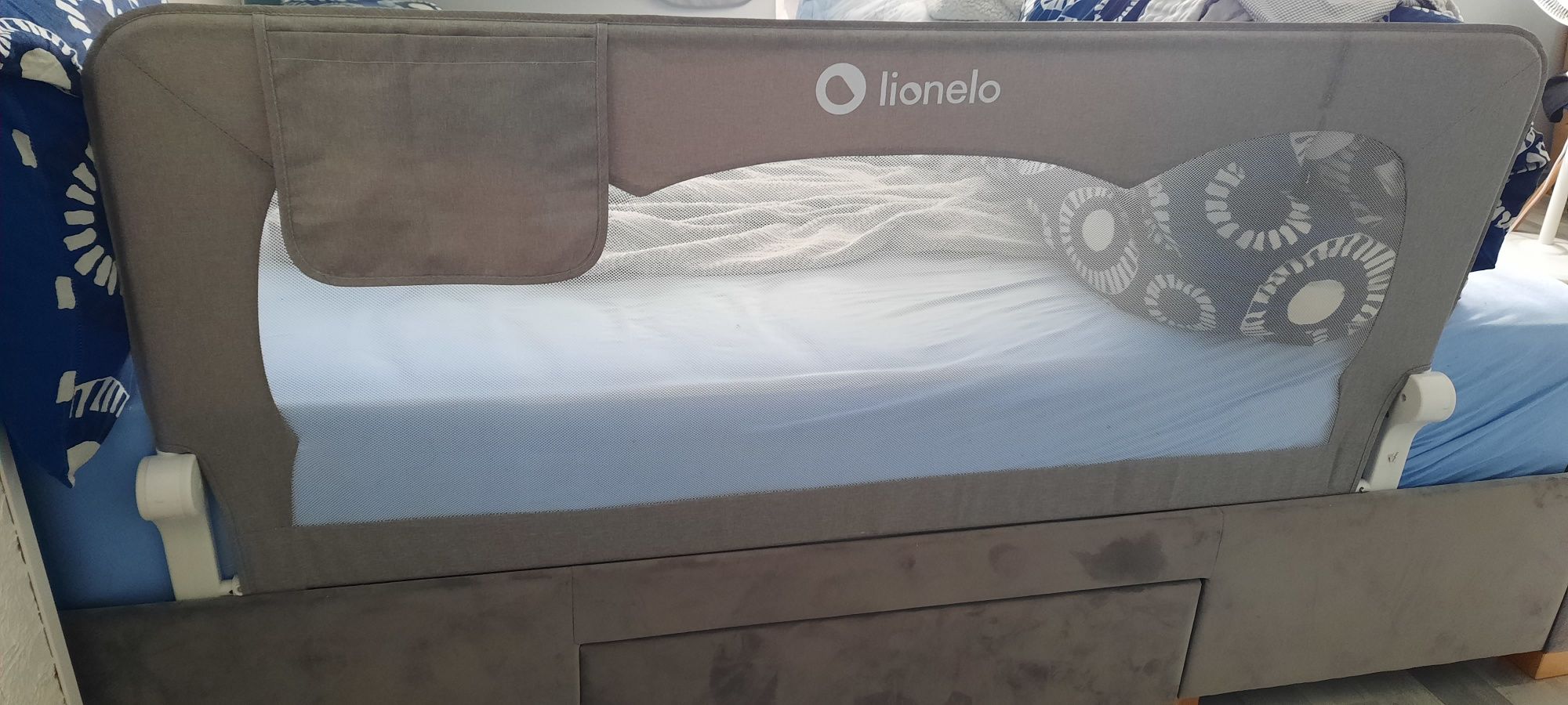 Barierka ochronna na łóżko Lionelo Hanna