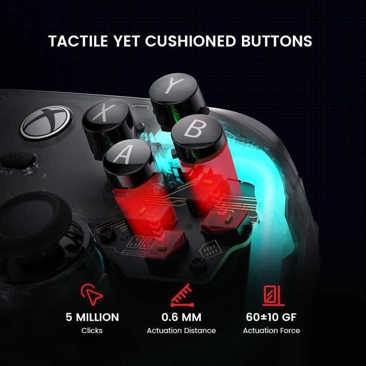 Kontroler Pad przewodowy GameSir K1 Kaleid GamePad LED do Xbox