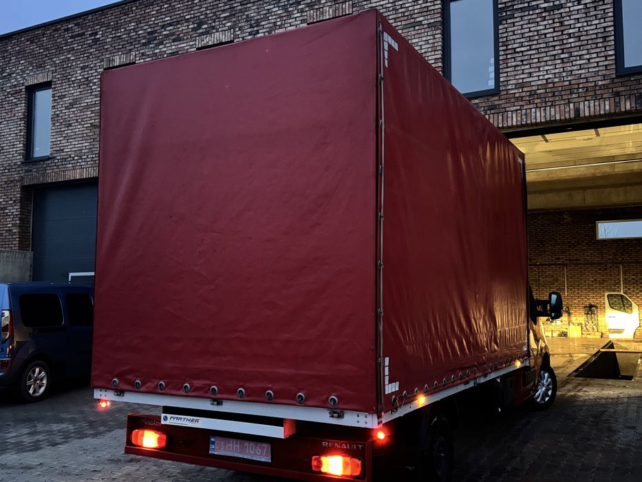 Будка, кузов тентований Renault Master, Opel Movano 8європалет