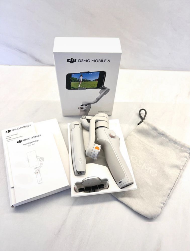 Gimbal DJI osmo mobile 6 (Platinum Gray)