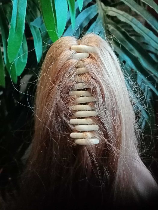 хвост заколка шиньон волос