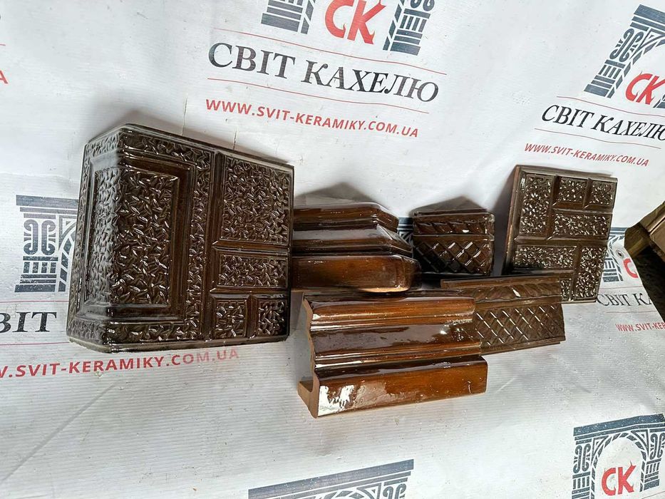 Кахель. Мурування кахельних печей. Шамотний кахель. Керамічний кахель