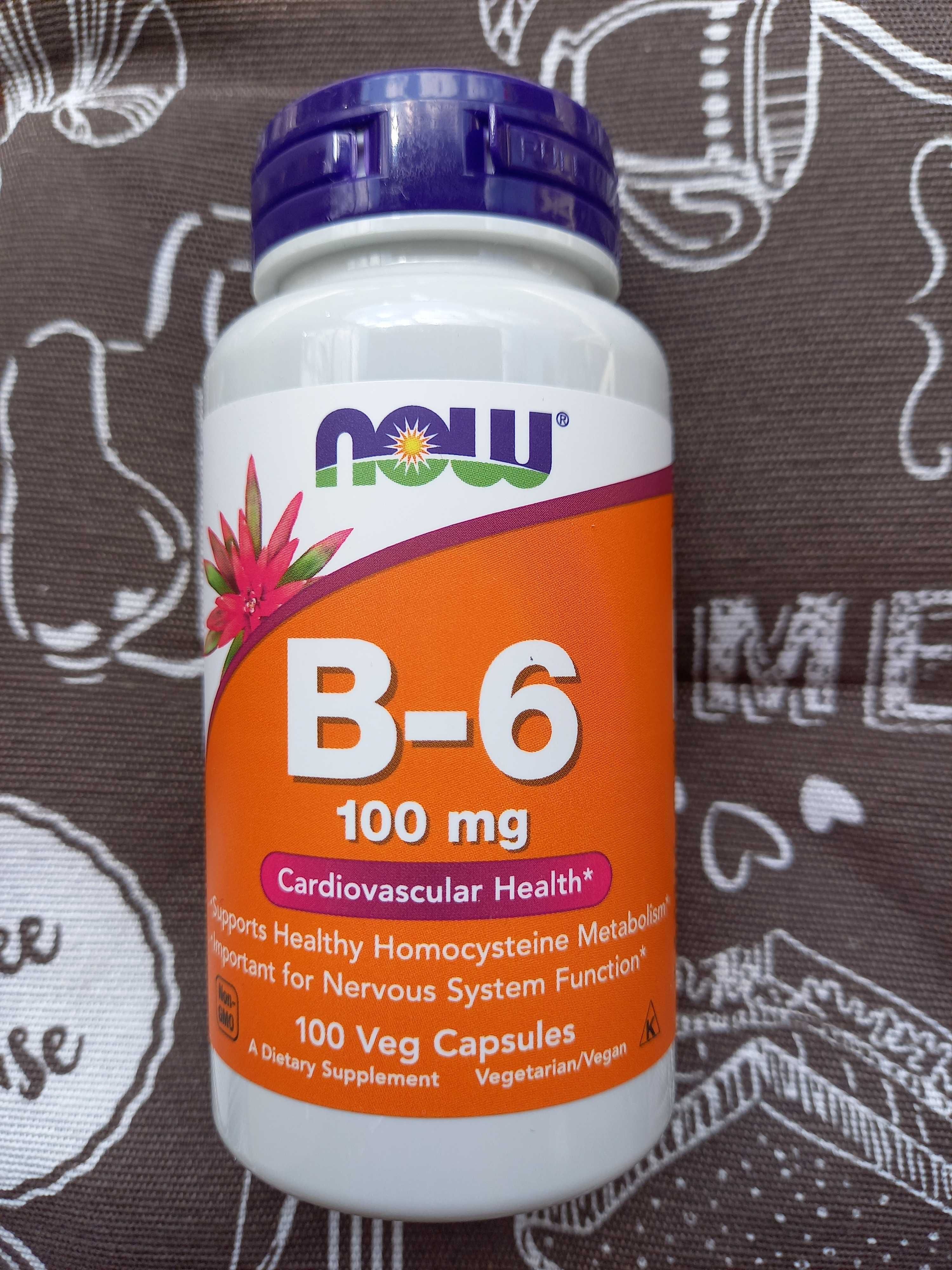 Now Foods P-5-P р5р магний магній В6 вітамін витамин В-6 пиродоксин
