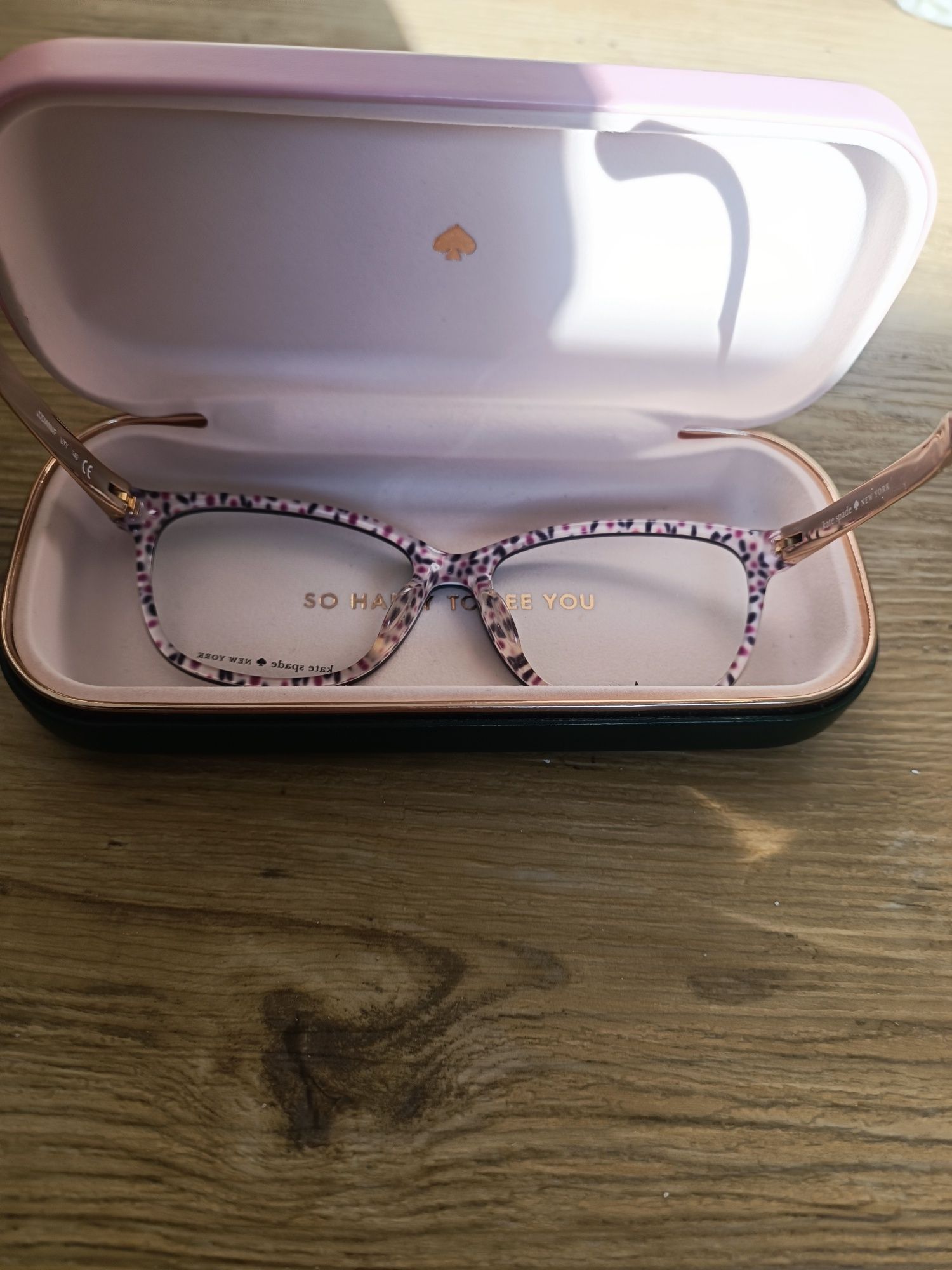 Nowe okulary oprawki korekcyjne Kate spade