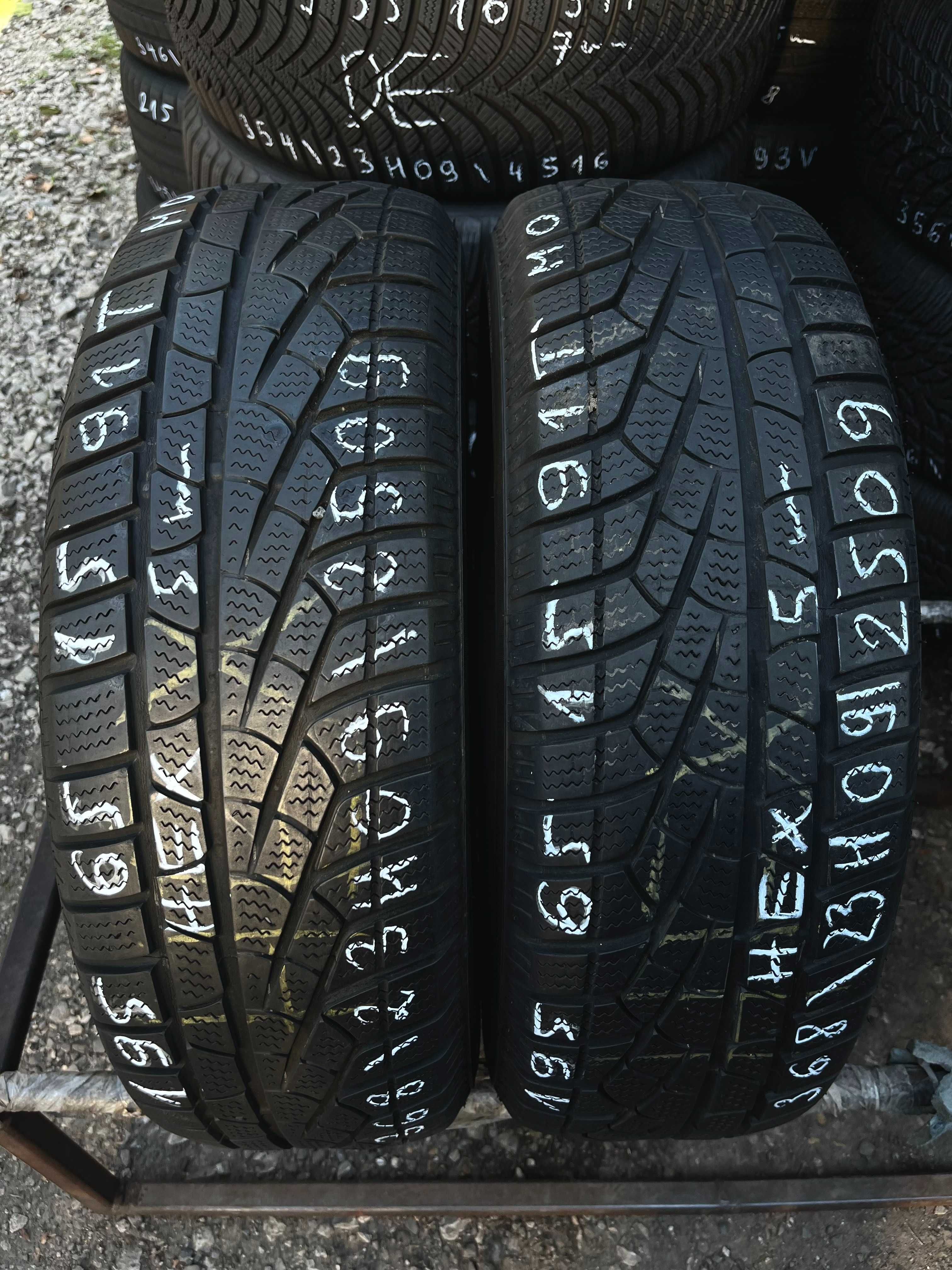 2 szt. opony używane zimowe 195/65r15 91T MO Pirelli Sottozero