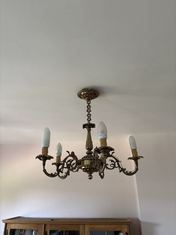 Spredam lampy mosiezne