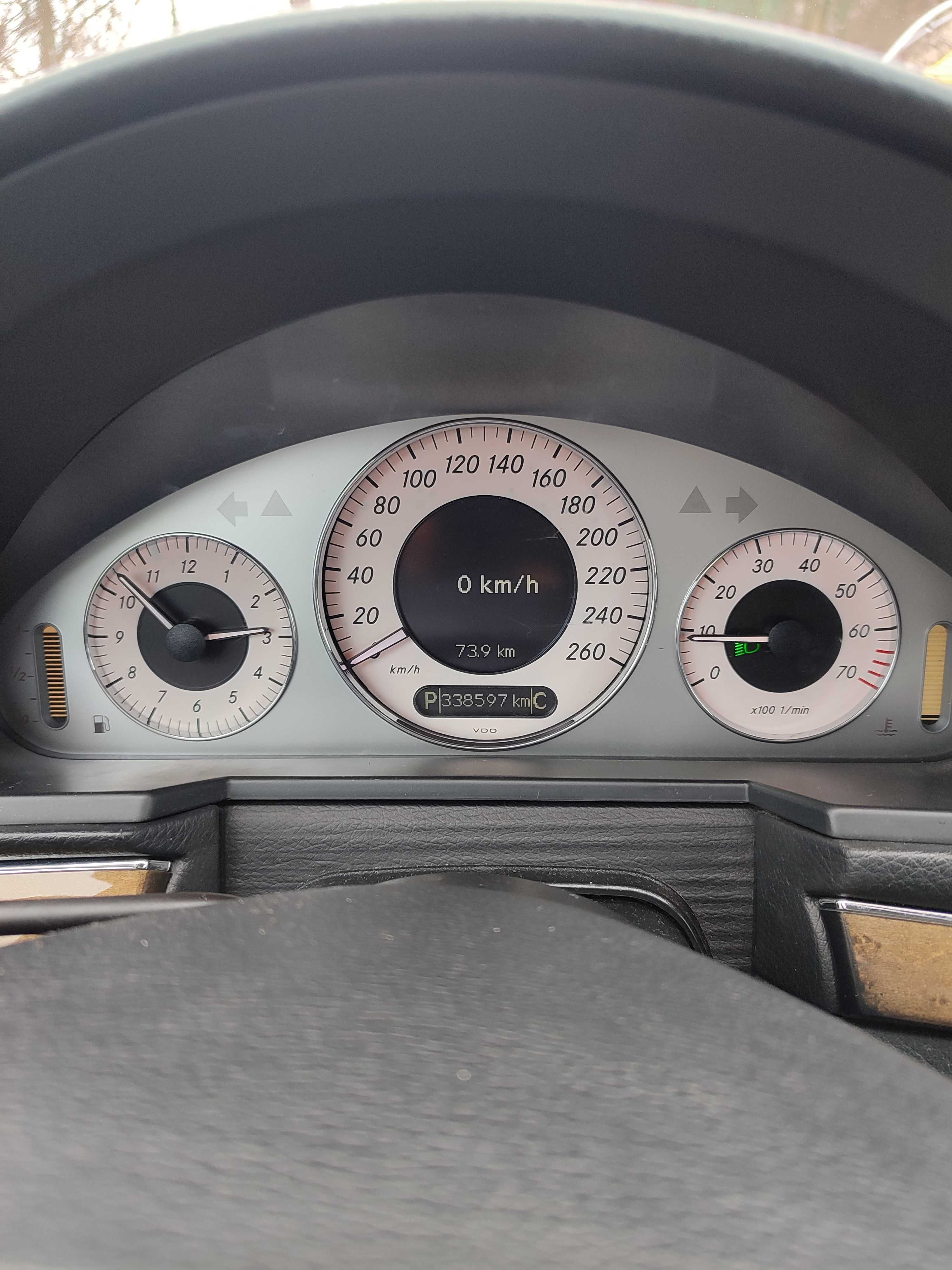 Mercedes W 211 E kompresor 184 KM