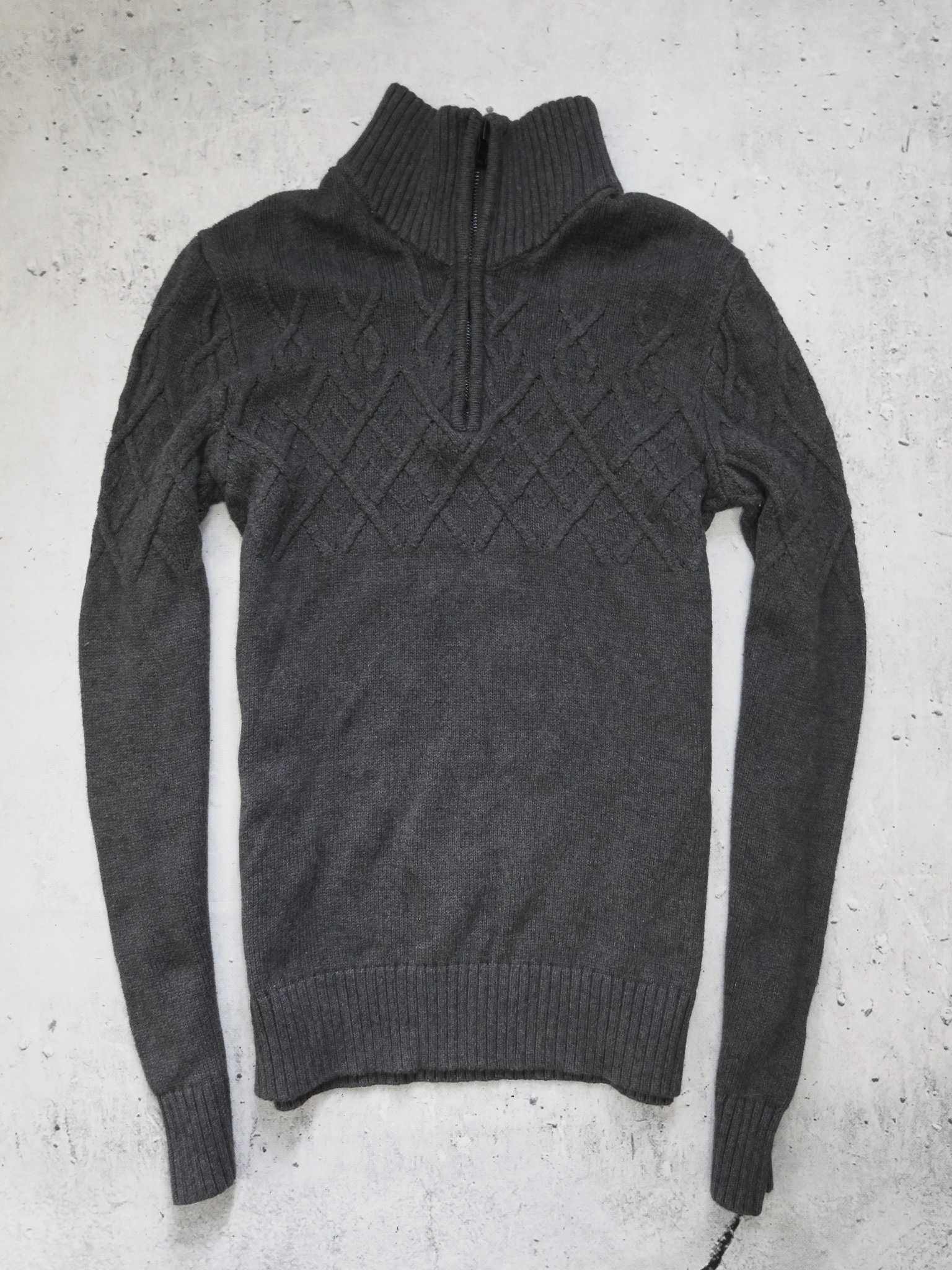 Armani sweter halfzip M/L
