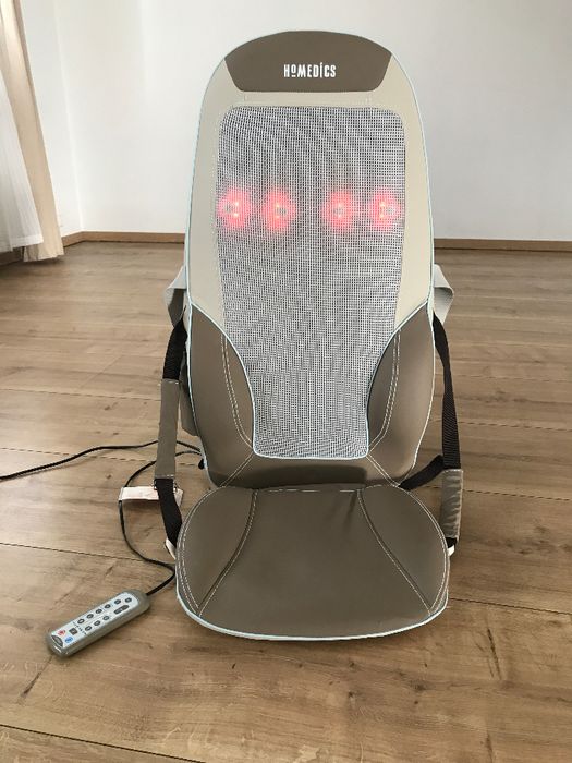 Fotel, mata masująca Homedics CBS-1000, masaż Shiatsu,Zdrowy kręgosłup