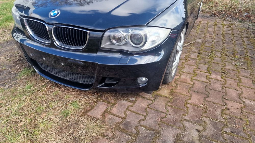 Black sapphire metallic BMW e87 E81 zderzak przód xenon m-pakiet…