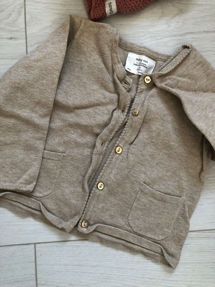 Piękny sweterek ZARA 9-12 M
