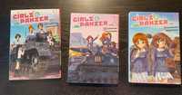 Girls und Panzer tom 1,2,4 mangi komiksy