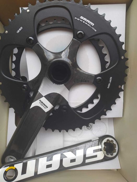 Korba Sram Force KARBON BB30 2x10 175mm 53-39z. (bez łożysk/czarny)