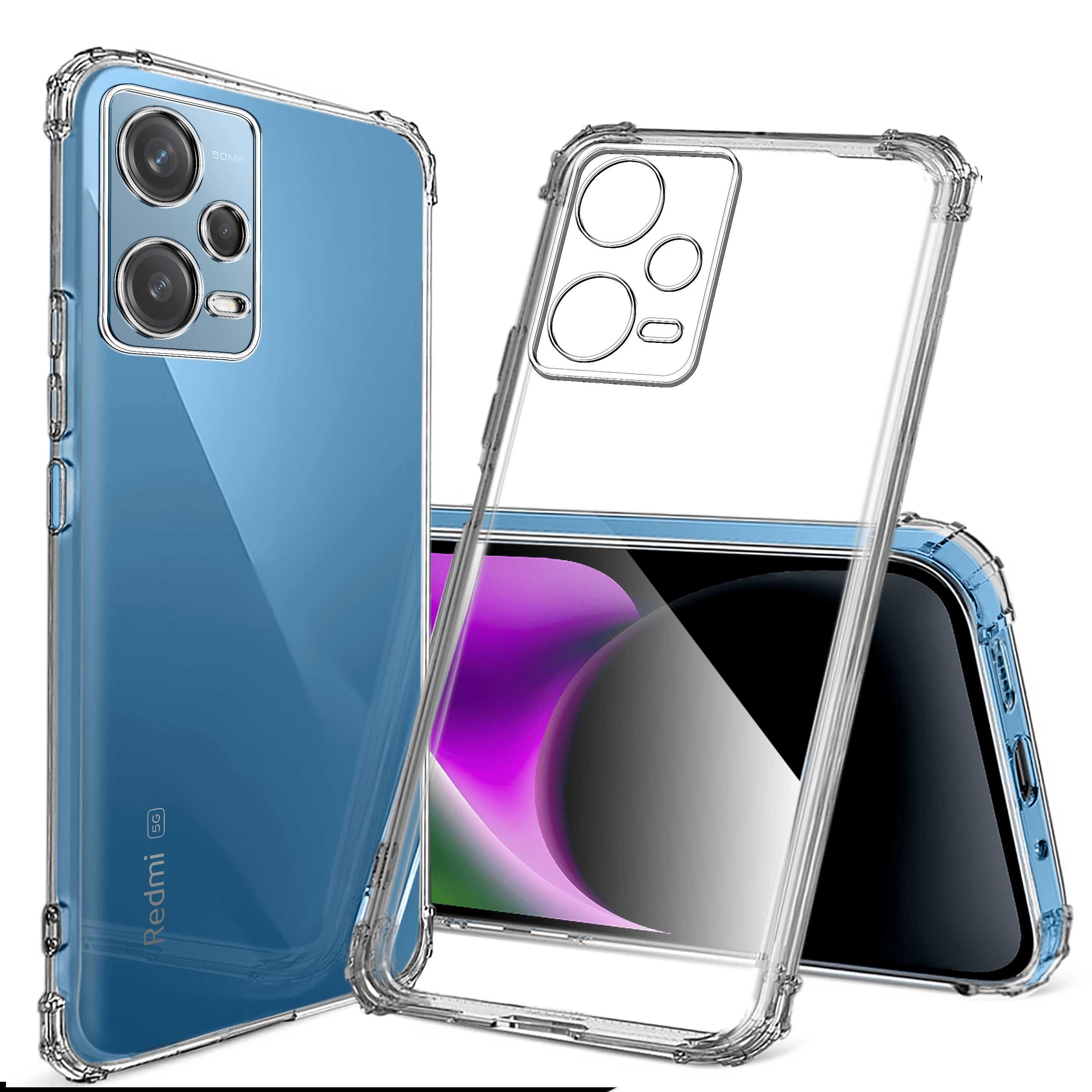 Etui Anti-Shock do Xiaomi Redmi Note 12 Pro Plus + Szkło Hartowane