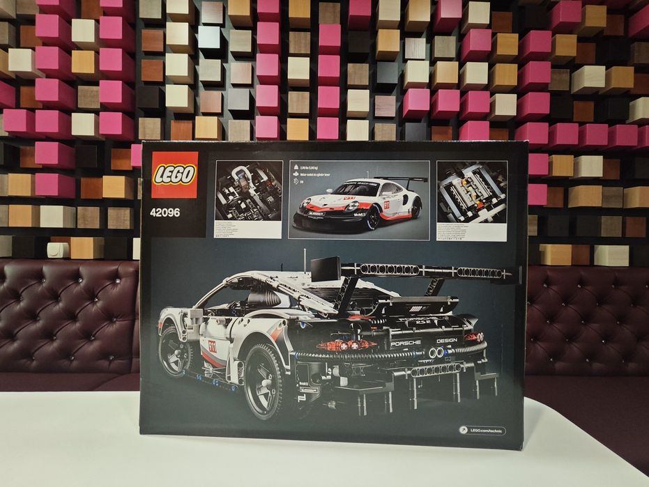 Конструктор LEGO TECHNIC 42096 Porsche 911 RSR (1580 деталей)