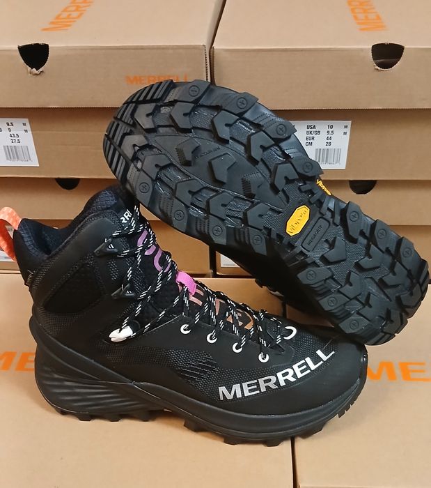 Черевики туристичні чоловічі Merrell Rogue Hiker Mid GTX black