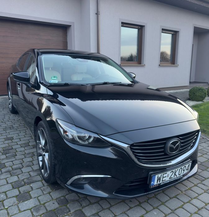 Mazda 6 2.5 Salon PL biała skóra